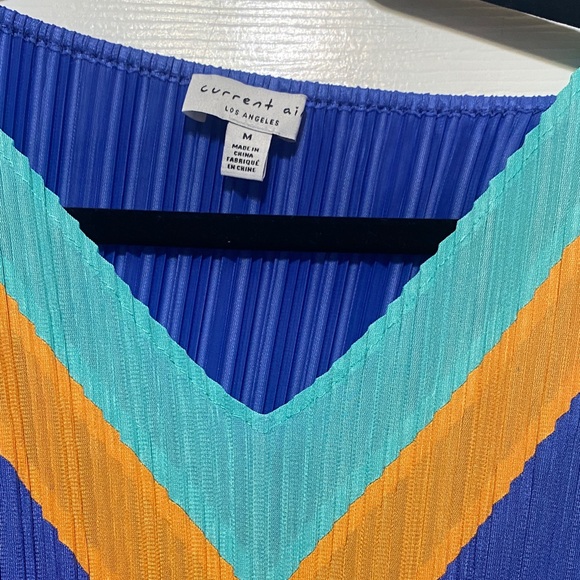 Current Air Asymmetrical Blue and Orange Dress - Picture 2 of 6